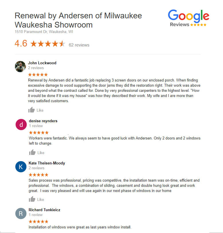 Google Reviews Desktop